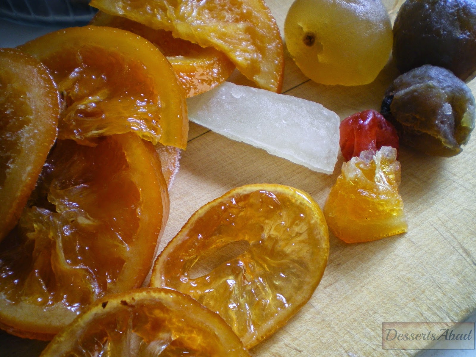 Fruta escarchada