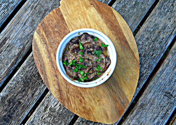 Chez Maximka Mushroom Julienne