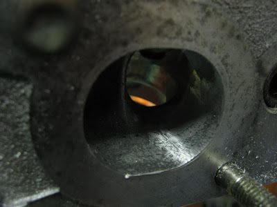 Nissan Head Port Hump removed