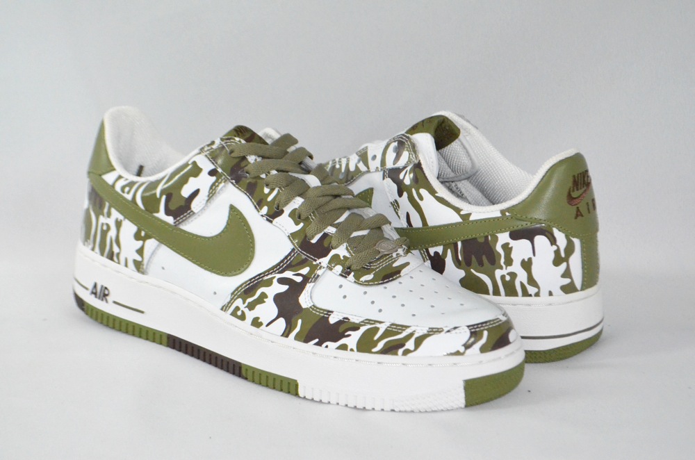 air force 1 green camo