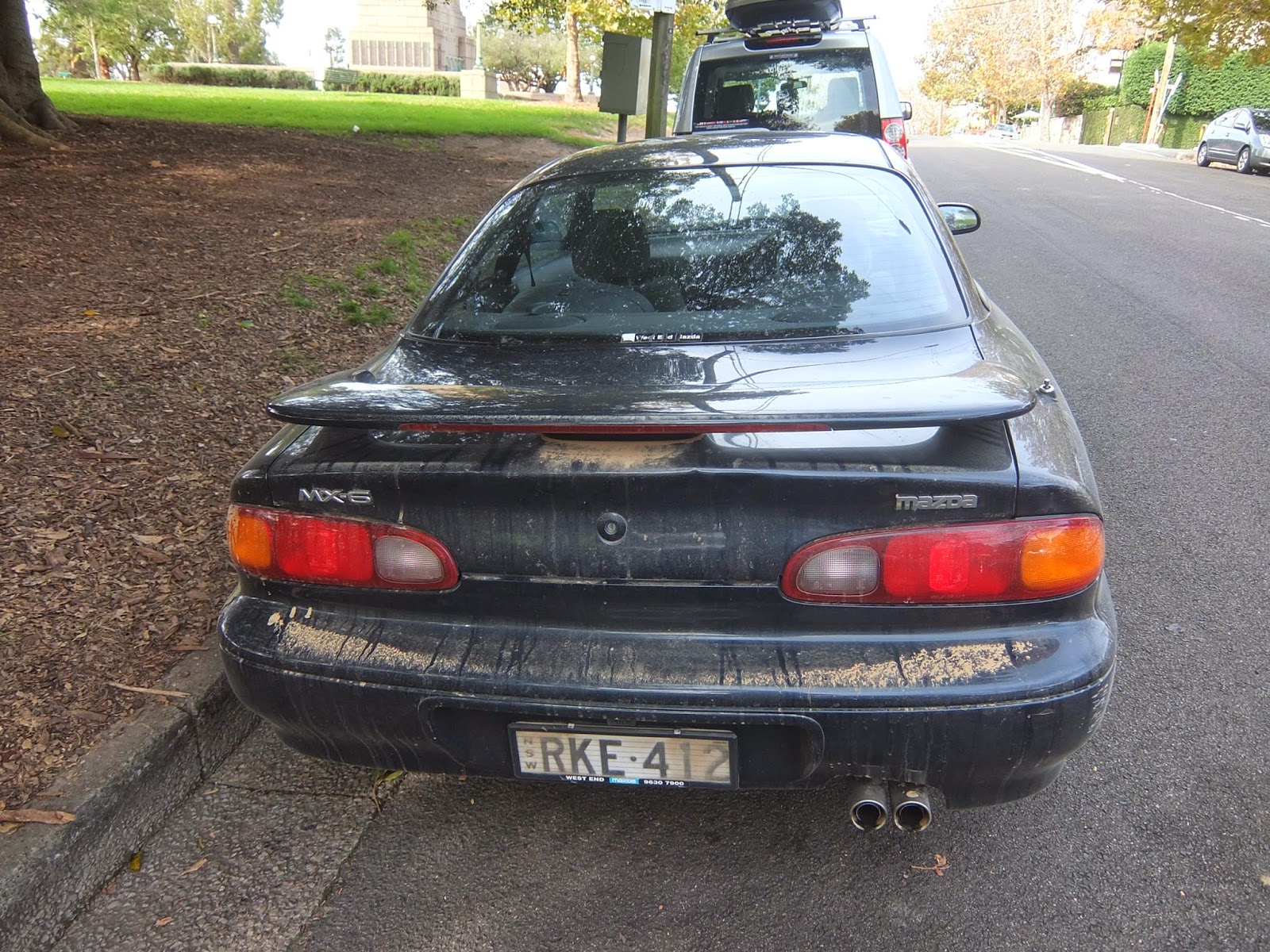Aussie Old Parked Cars: 1996 Mazda MX-6