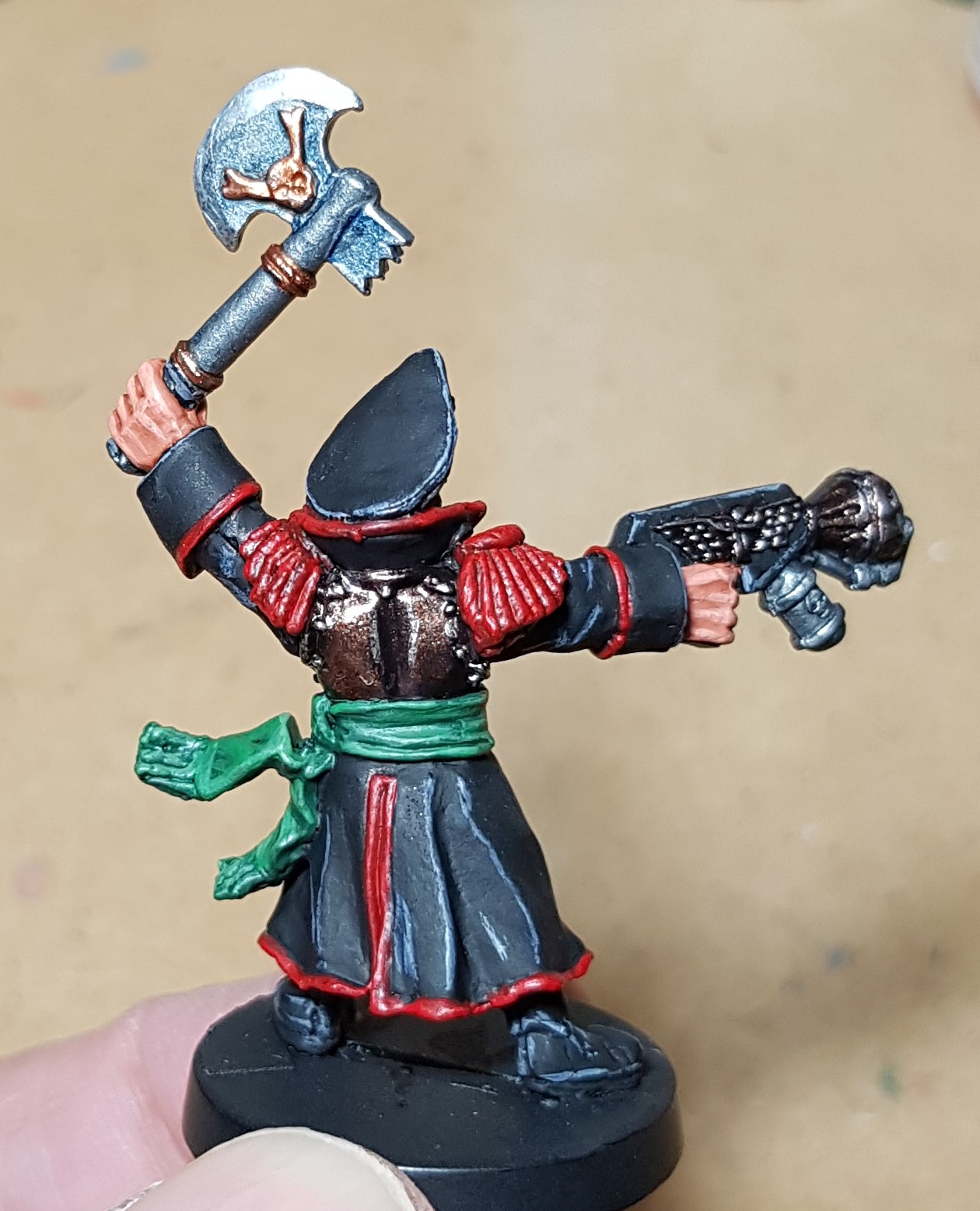 Games Workshop Astra Militarum SLY Marbo – Resin-Modellfigur Des Legendären Catachan-Einzelkämpfers | Bausatz Mit Detailreicher Base