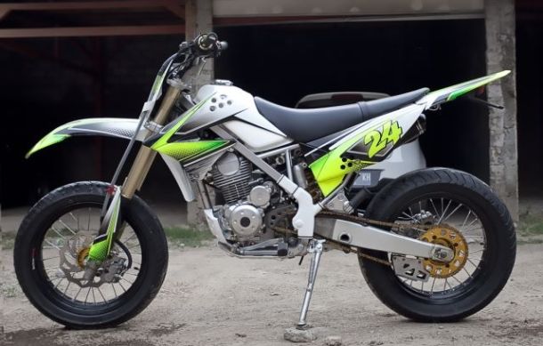 Geek Otomotif Modifikasi Kawasaki Klx 150 Gaya Special Engine