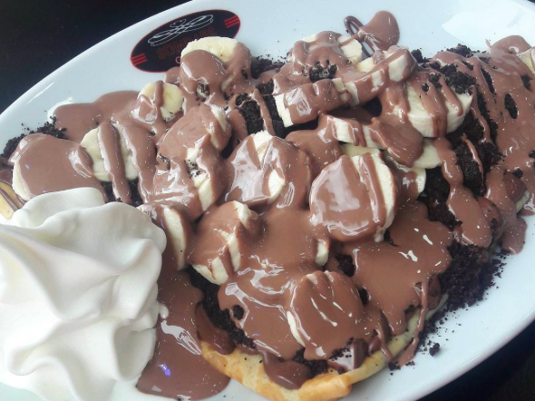 Mouth watering crepes - Sundaes Gelato Sheffield