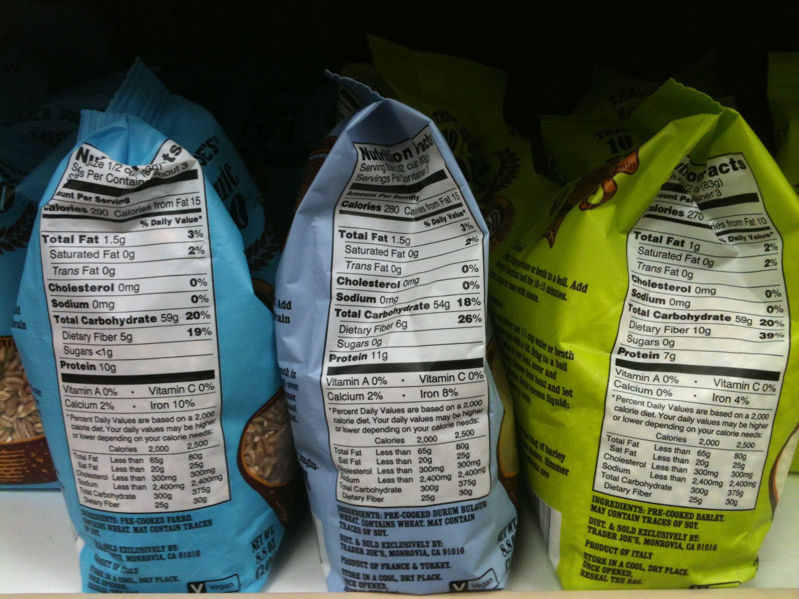 Trader Joes 10 Minute Farrow, Bulgar, and Barley wise cooking and junk 3