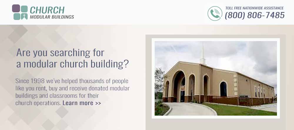 Modular Buildings for Churches and Schools