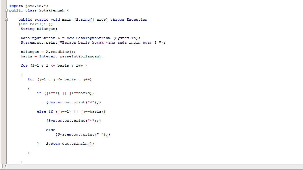 Koding Java Sederhana