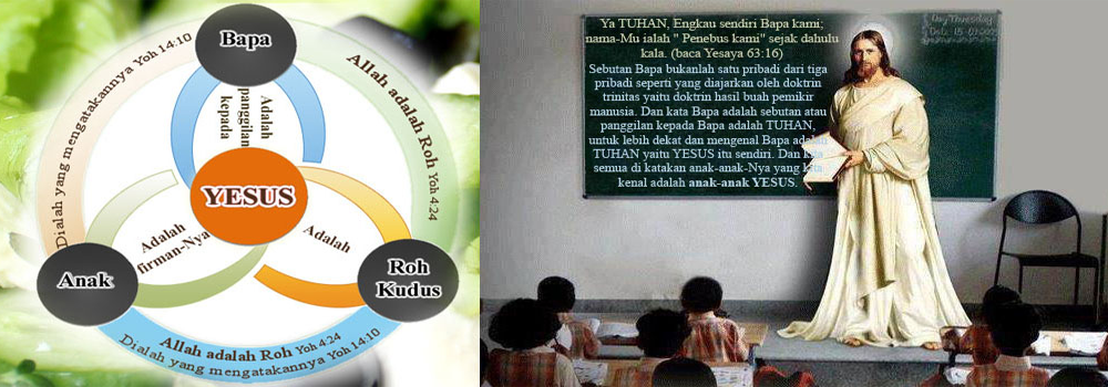 Dan sebab Roh-Nya memenuhi langit dan bumi, karena itu YESUS Bapa dari