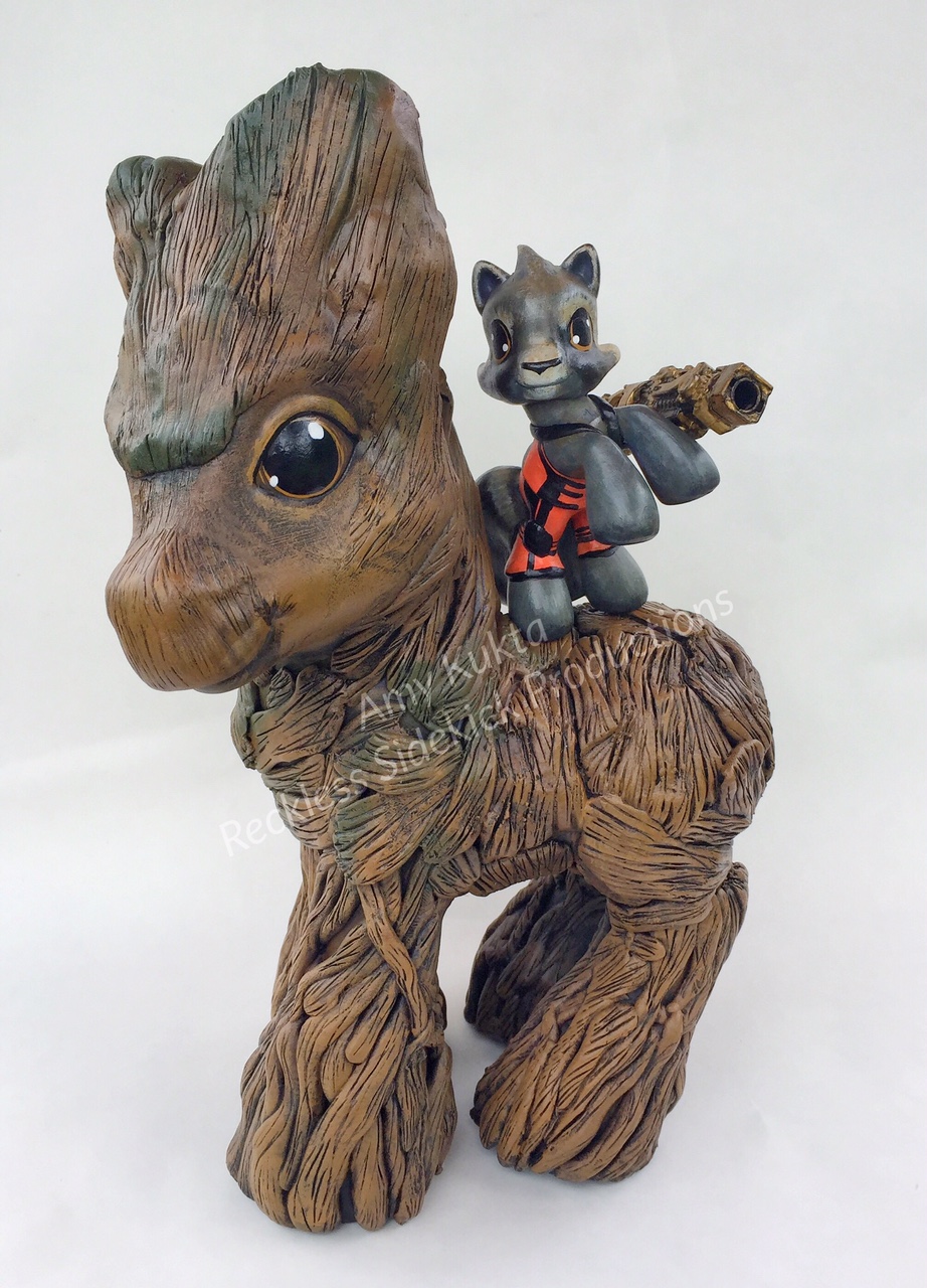 rocket and groot toy