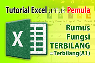  Bagi anda yang sering memakai Microsoft Excel Cara Menciptakan Rumus Fungsi Terbilang Excel 2016, 2013, 2010, 2007