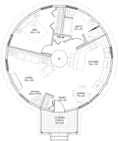Yurt Floor Plan