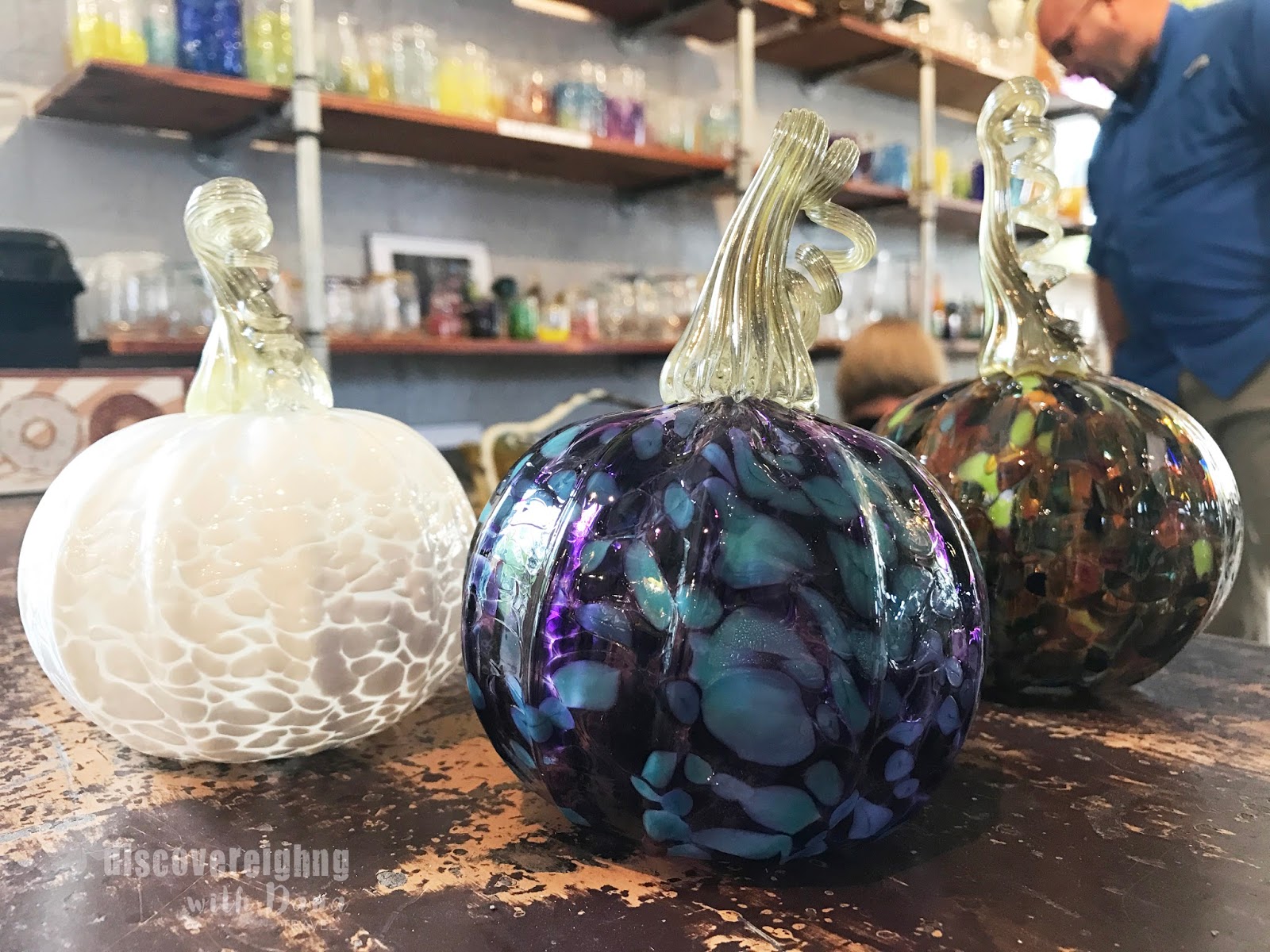 Discovereighng with Dana Glass Blowing in Salado, Texas