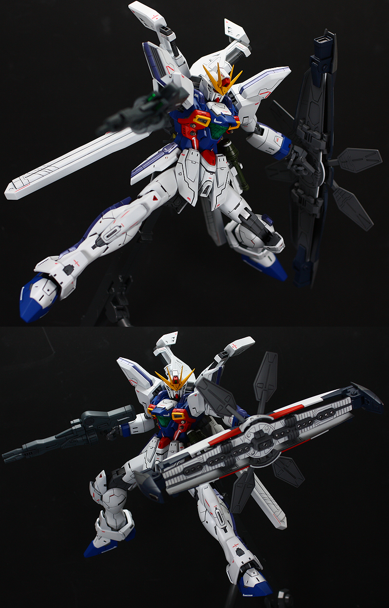 Custom Build MG 1/100 Gundam X Divider "conversion" Gundam Kits