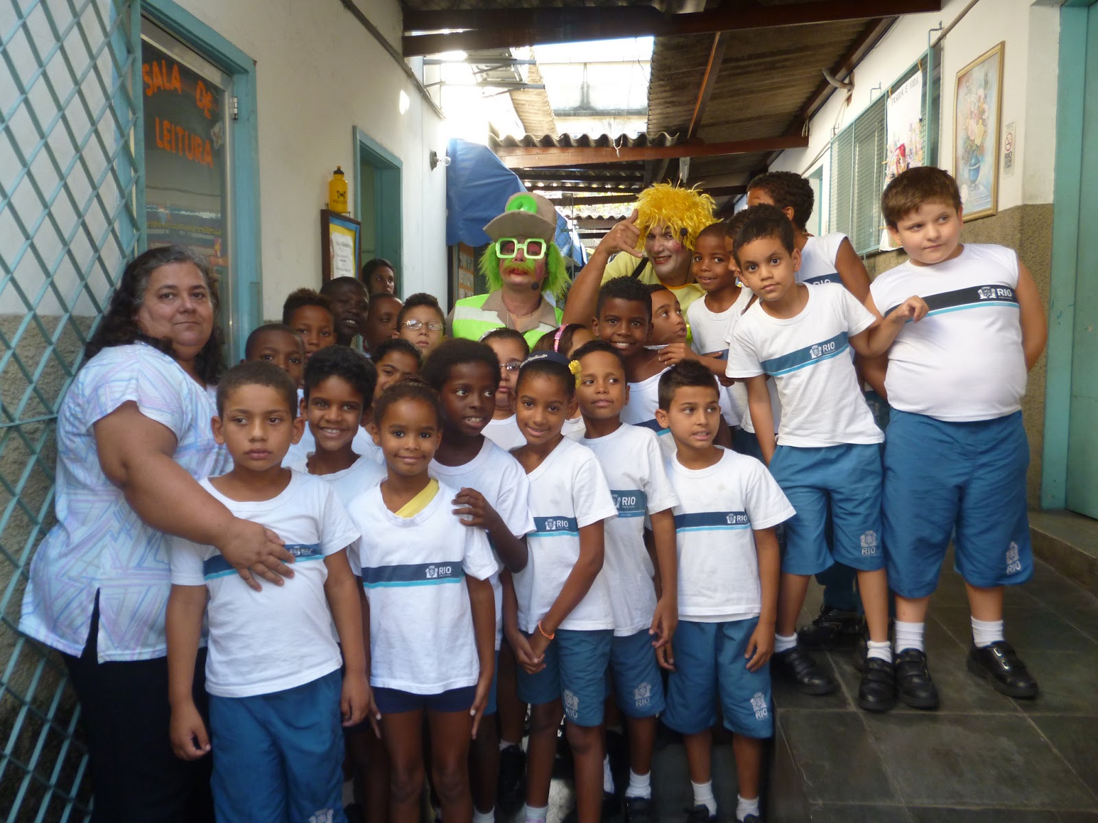 Escola Municipal Alfredo Gomes CET RIO NA ESCOLA