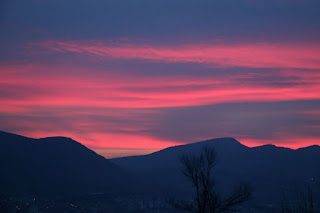 Red sky in the morning... Red sky in the morning...
