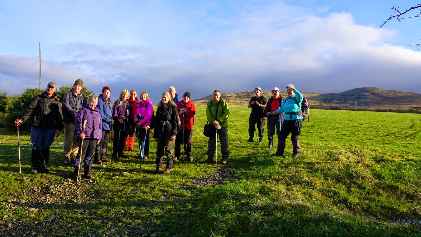 The Glebe Blog: Wigtownshire Ramblers Auchencrosh (Two Walks) Circular November 2014