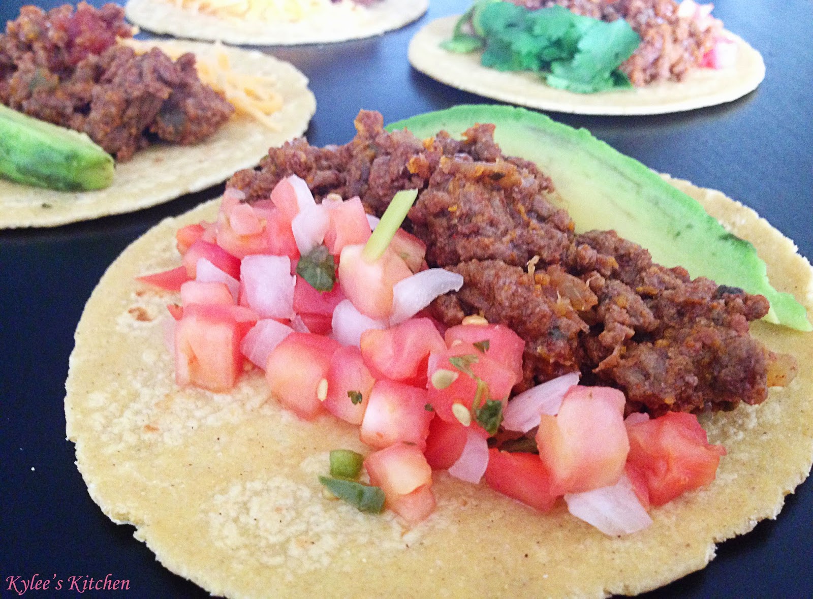 Kylee's Kitchen 3INGREDIENT CROCK POT BEEF TACO MEAT