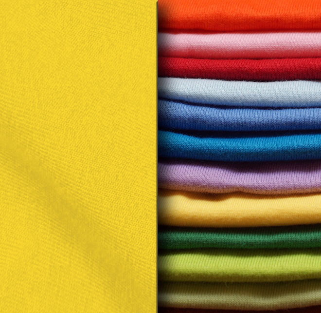 Kain Cotton Combed 30s Kuning Murah, Kualitas Juara