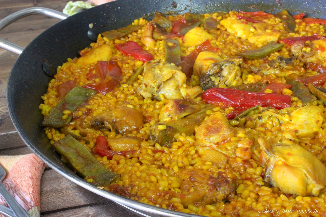 Paella De Pollo Y Conejo Para 15 Personas Noticias de Pollo