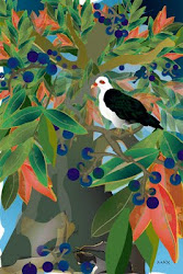 MaX bird-in-bush artworks