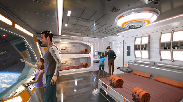 Quarto do Hotel de Star Wars na Disney Orlando Quarto do Hotel de Star Wars na Disney Orlando