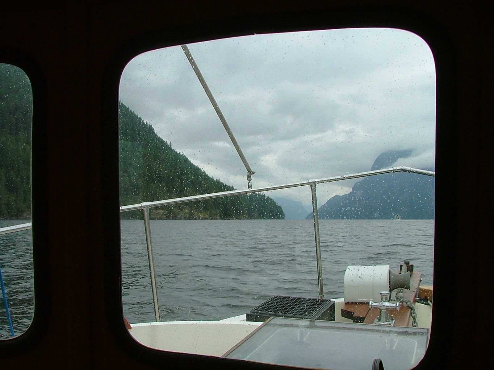 Jervis Inlet leading to Malibu Rapids