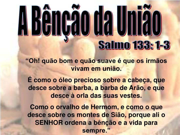 PREGANDO A VERDADE A BÊNÇÃO DA