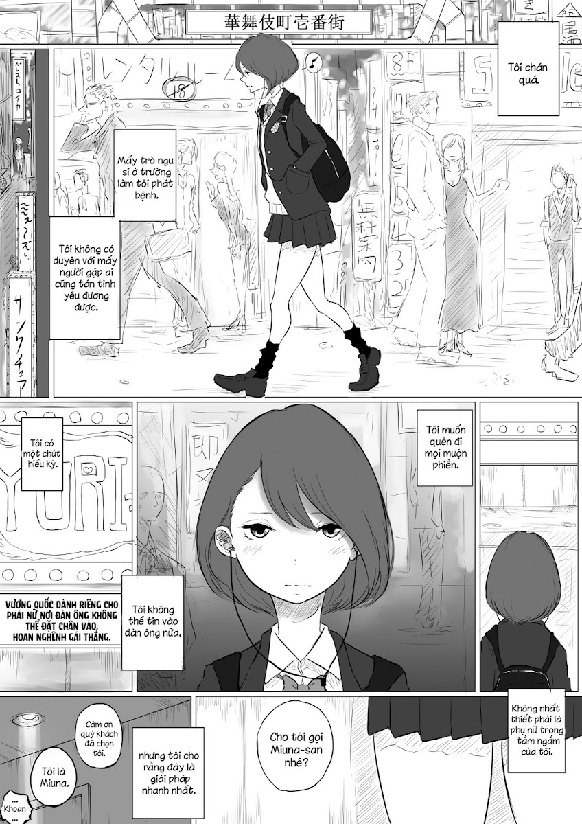 HentaiVN.net - Ảnh 2 - Tuyển tập Yuri Oneshot - Chap 145: I Went to a Lesbian Brothel and My Teacher Was There