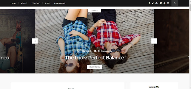 Claire blogger free template Claire blogger free template