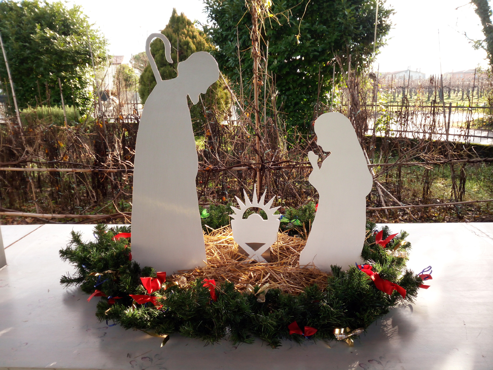 Luci Presepe Fai Da Te LUCI ESTERNE E PRESEPE IN LEGNO FAI DA TE // GARDEN LIGHTS AND WOOD D.I