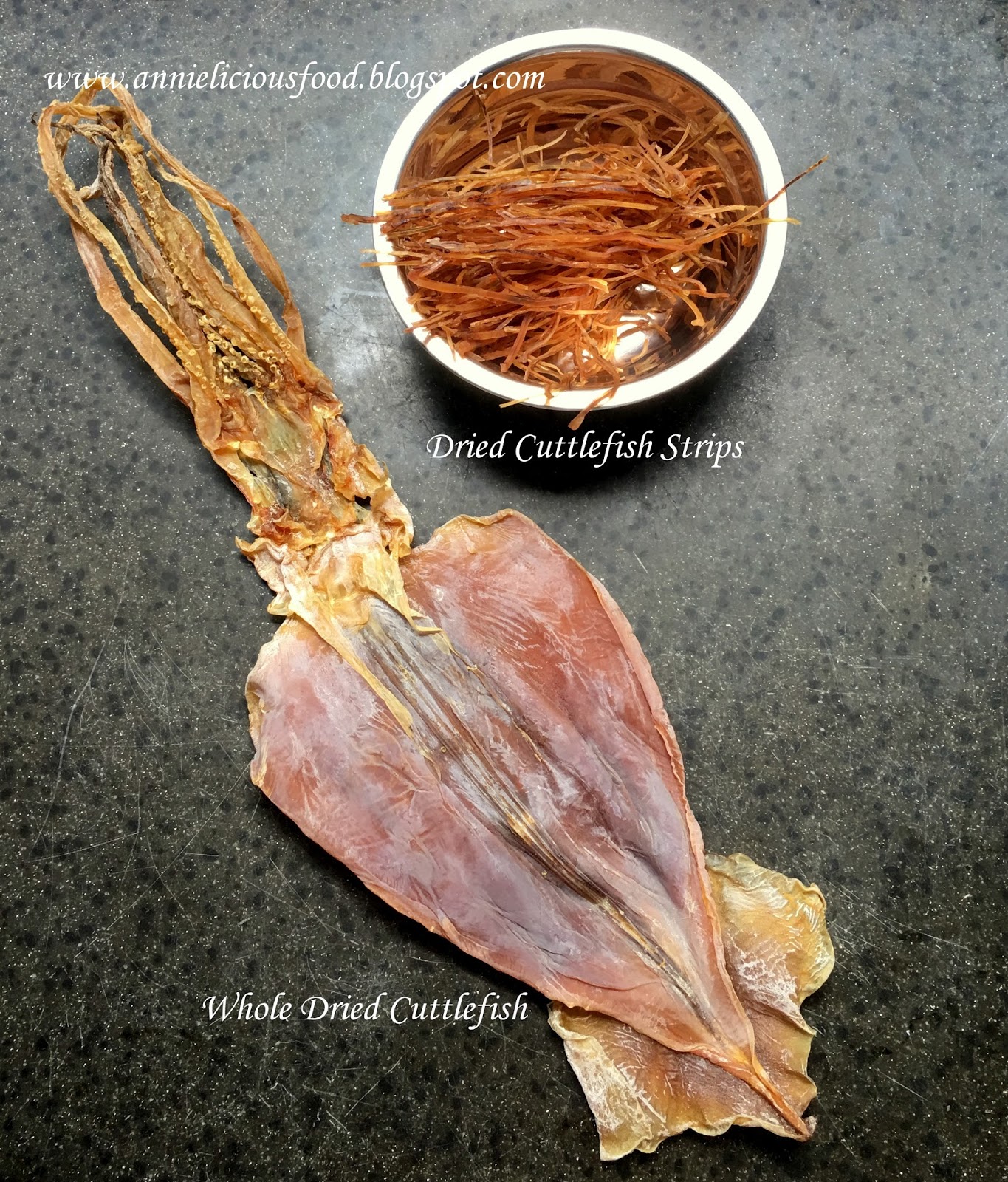 Annielicious Food Hakka Braised Pork Belly with Dried Cuttlefish (吊片焖花腩)