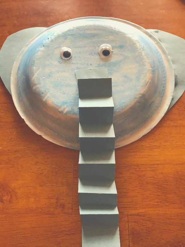 Elephant craft for kids Elephant craft for kids
