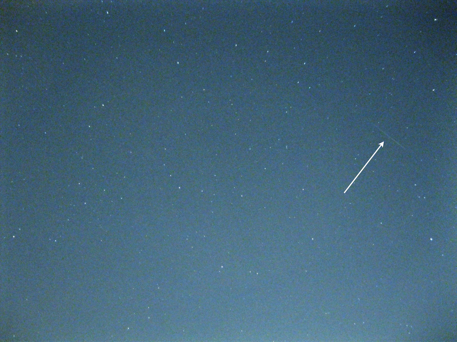 Last night's meteor candidates probably aren't Perseids [Stellar