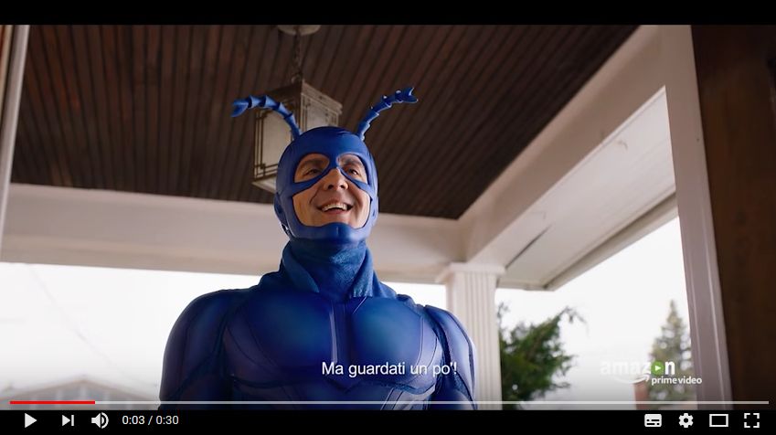 Amazon Prime Video: The Tick disponibile in italiano dal 13 Ottobre