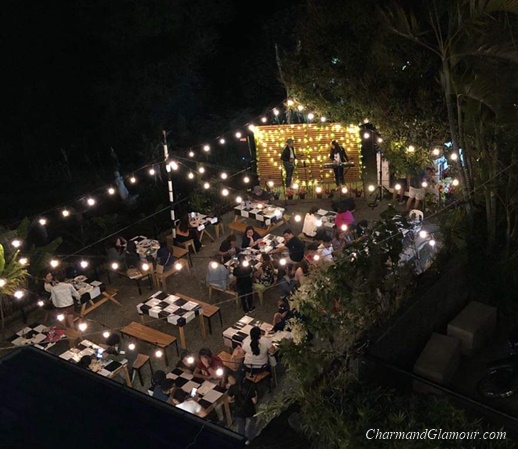 Neri's Not So Secret Garden at night Neri's Not So Secret Garden at night