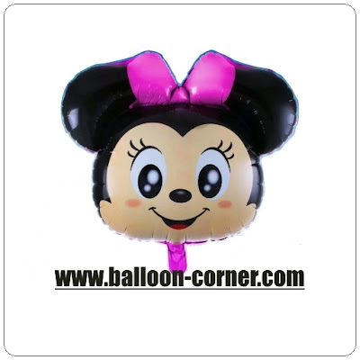 Balon Foil Karakter Kepala Minnie Mouse Tsum Tsum Balon Foil Karakter Kepala Minnie Mouse Tsum Tsum