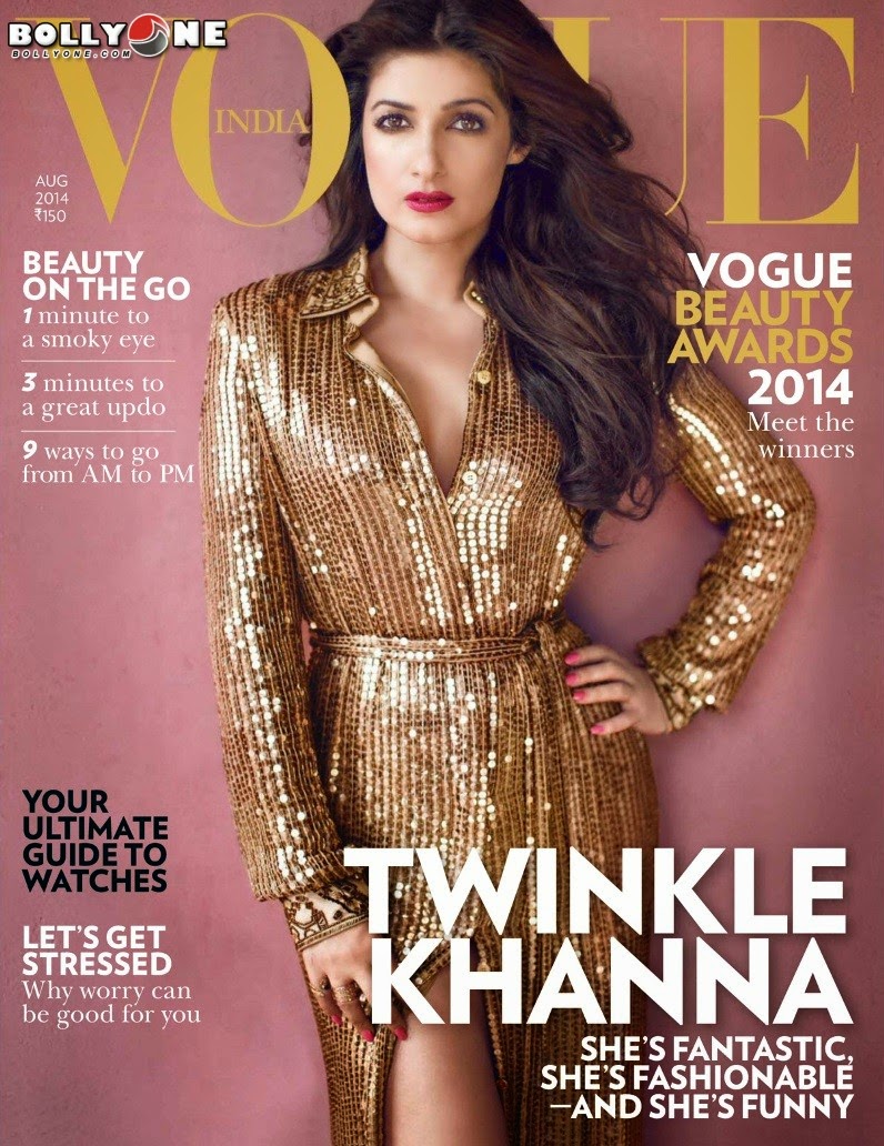 Twinkle Khanna Vogue Magazine 2014 Images Pics wallpapers