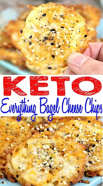 Keto Everything Bagel Cheese Chips Keto Everything Bagel Cheese Chips