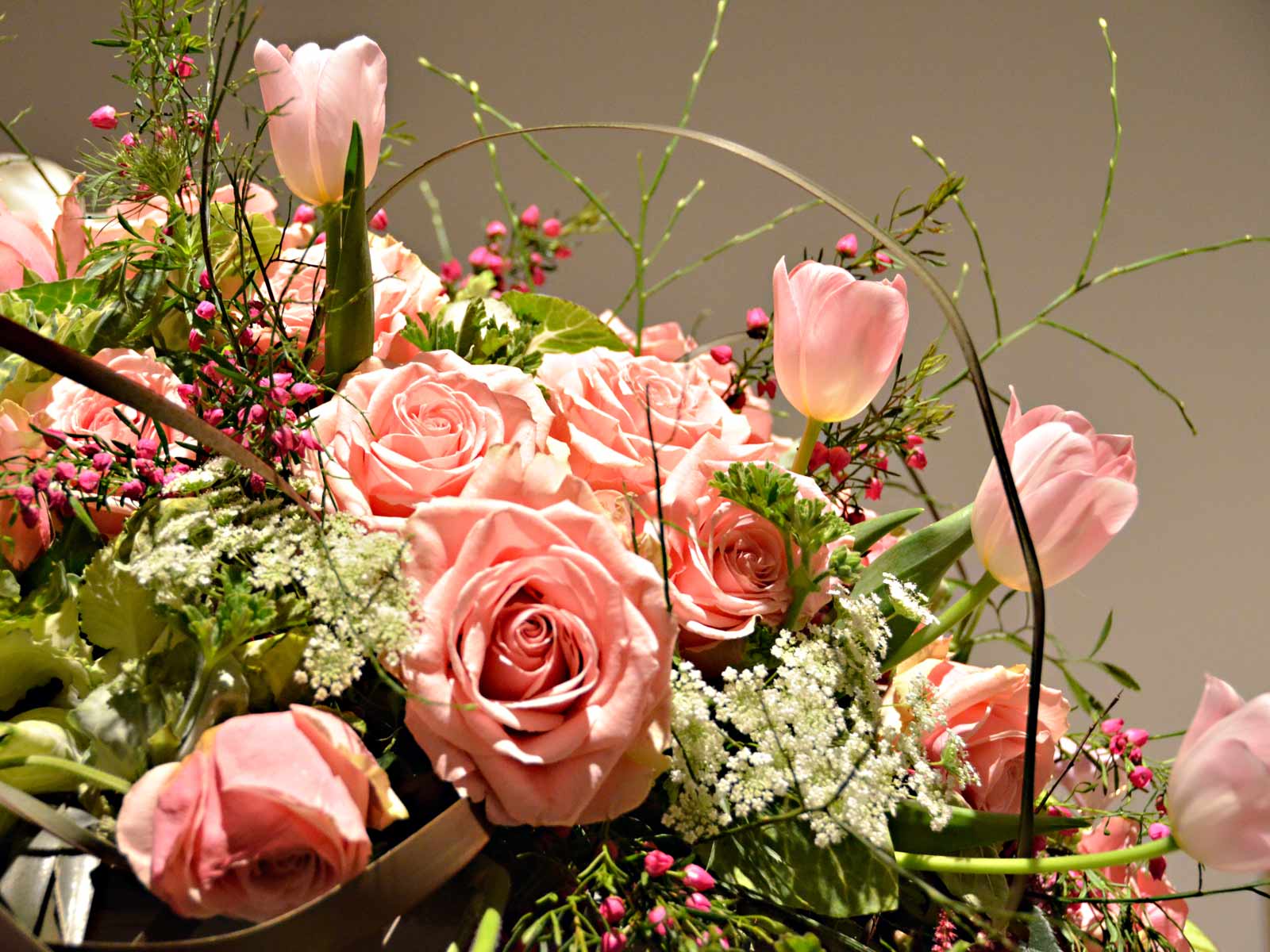 Milwaukee Art Museum Art in Bloom flower arrangement