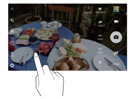 dimostrazione scattare foto con tanta luce galaxy S6