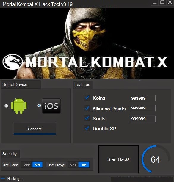 MORTAL KOMBAT X HACK CHEATS TOOL HACKS & CHEATS