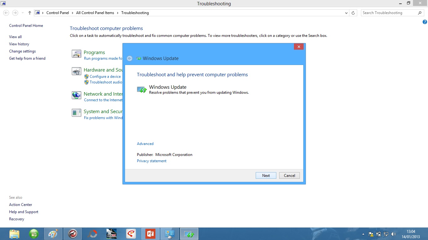Не открывается панель управления windows 11. Виндовс 11 панель управления. Windows 8 панель управления. Вин 8.1. Windows update Troubleshooter Windows 7.