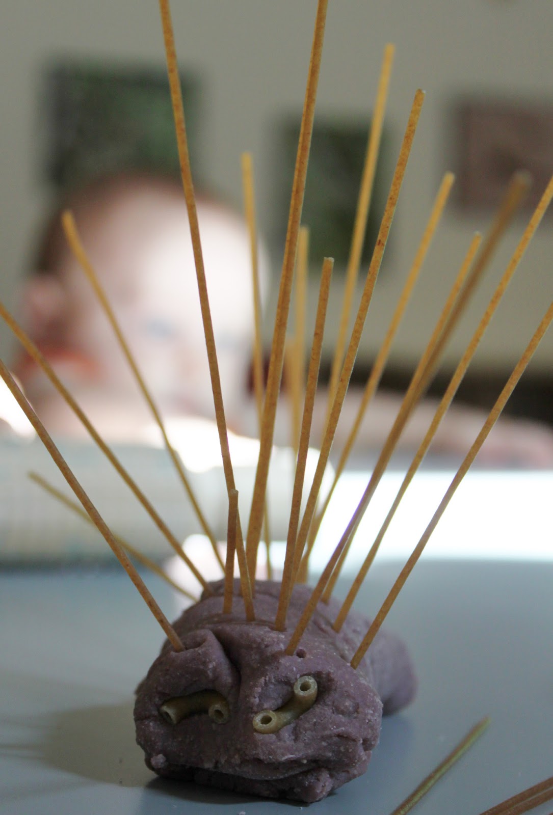 Seedlings Nursery School: Play Dough Pasta Bugs