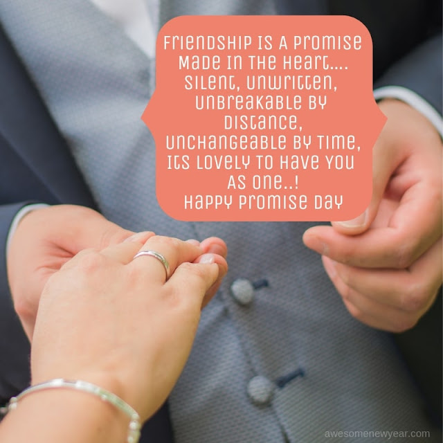 30 Feel Good #HappyPromiseDay Quotes For GirlFriend/BoyFriend/Partner