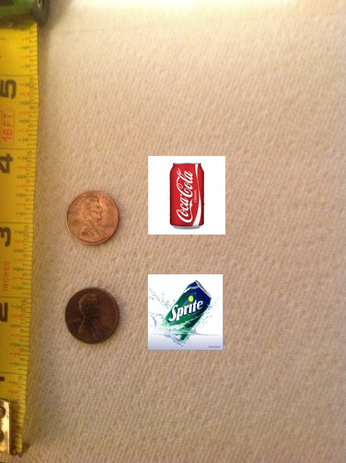 Comparing the Corrosive Effect of Coke and Sprite This Stuff Will Rot