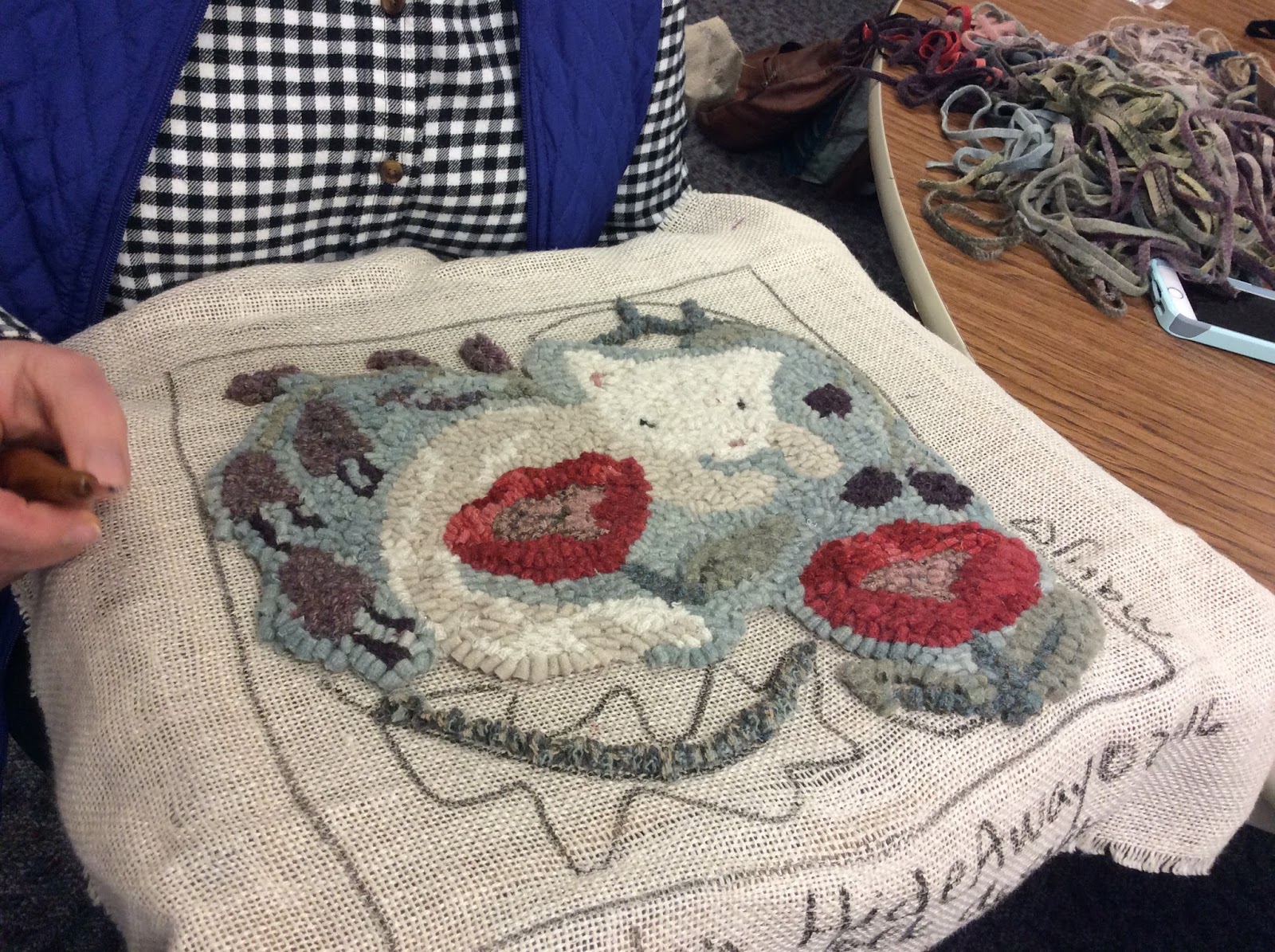 Ali Strebel Miami Valley Rug Hooking Guild