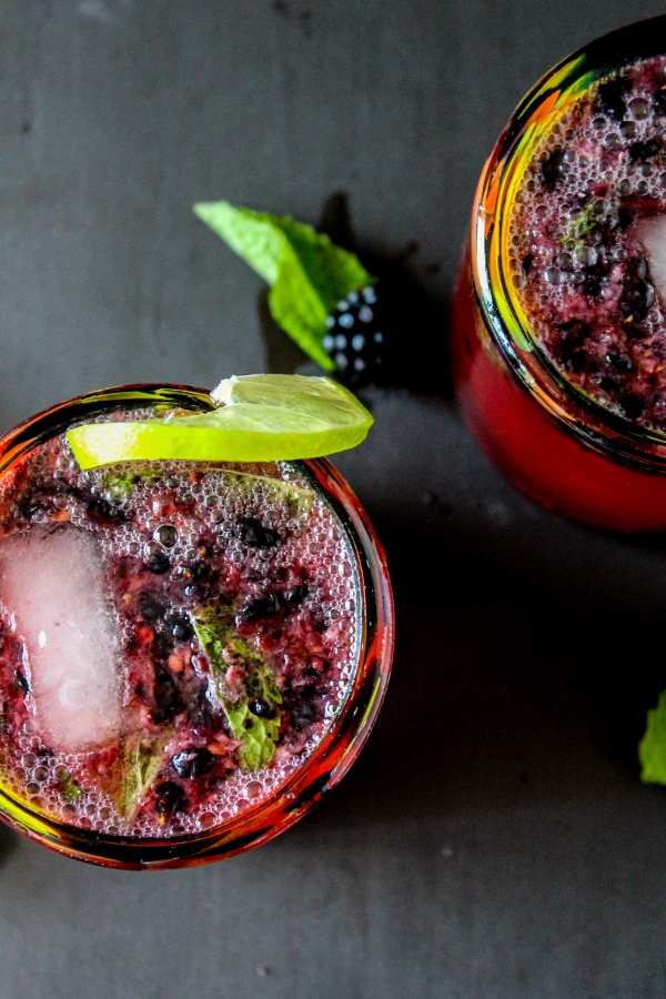 Blackberry Mojitos SundaySupper