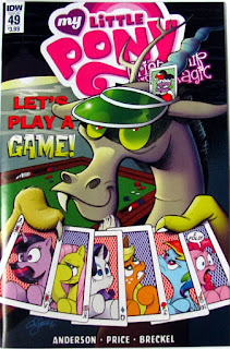 Main cover by Andy Price of MLP main-series comic #49