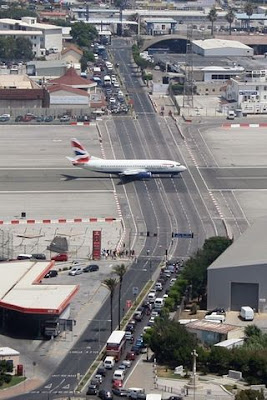 O Aeroporto de Gibraltar