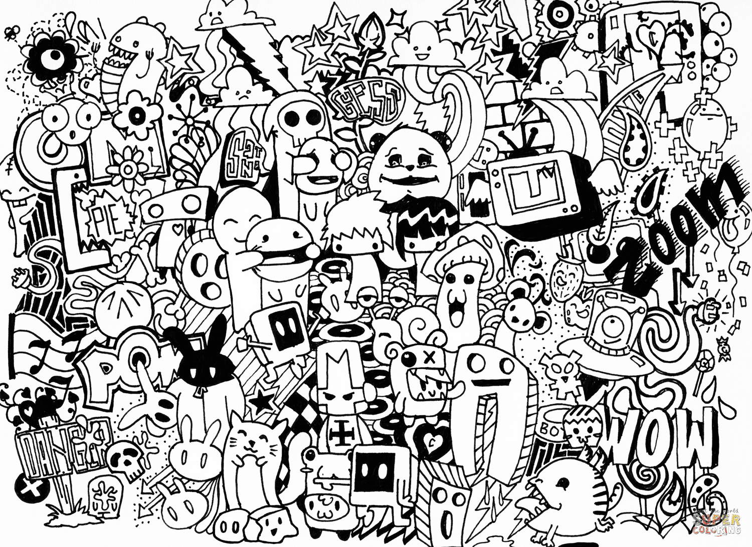 Kumpulan Wallpaper Doodle Art Keren Doodlegaleri